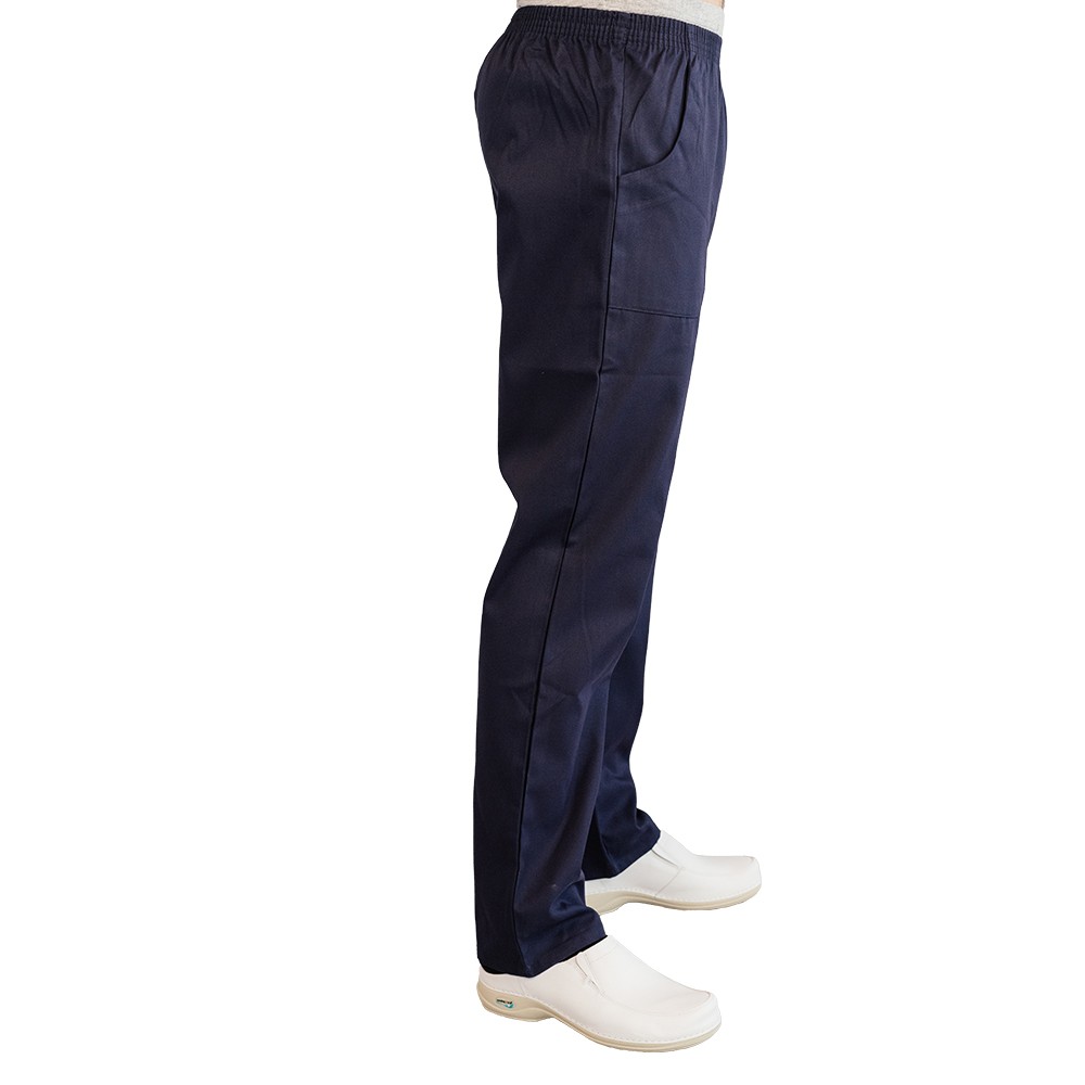 Pantalon unisex Lotus 1, cu elastic BLEUMARIN